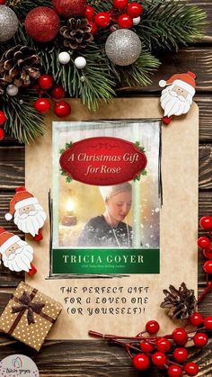 a christmas gift for rose by tricia cover, the perfect gift for those who love santa claus