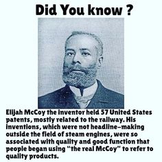 a black and white photo with the caption did you know? elizabeth mccy the inventor held 37 united states patents mostly related to the