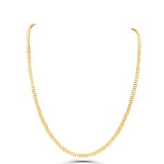 Passionately believe in the value of this exquisite 14K Gold- Ice Chain (Yellow Gold). Embrace its dazzling beauty and elegant shine. Make a statement with this luxurious piece that will leave a lasting impression. Perfect for special occasions, or for adding a touch of sophistication to any outfit. Elevate your style with this breathtaking chain and evoke strong emotions in the buyer! Choose Your Style: Pick your metal purity (10K or 14K), length, and width to create a chain that's uniquely you Formal 14k Yellow Gold Tennis Necklace, Gold Cuban Link Tennis Necklace, Yellow Gold Diamond Cut Necklace For Wedding, Luxury Gold Chain Necklace For Wedding, Wedding Yellow Gold Chain Necklace With Diamond Cut, Wedding Yellow Gold Diamond Cut Chain Necklace, Elegant Wedding Necklaces With Curb Chain, Yellow Gold Box Chain Jewelry For Wedding, Luxury Yellow Gold Curb Chain Necklace