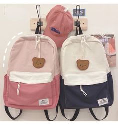 TAVIMART - Women Korean Harajuku Students Backpack Simple Contrast Color Patchwork Casual Backpacks Kawaii All Match Girls Y2k Schoolbags Size:30*42*12CM "Size mearsured by ourselves, sometimes has some errors, but always within 3cm." Harajuku Style Rectangular Backpack For Everyday Use, Harajuku Style Travel Bag For Back To School, Harajuku Style Backpack For Study, Harajuku Style Backpack For Everyday, Kawaii Portable Backpack For Travel, Portable Kawaii Backpack For Travel, Harajuku Large Capacity Backpack For Everyday, Kawaii Large Capacity Backpack For Students, Harajuku Style Large Capacity Backpack For Everyday Use