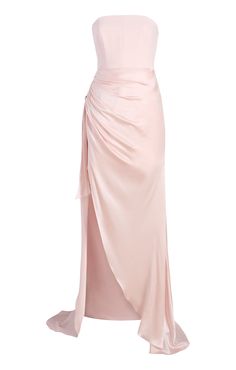 Rania Gown Elegant Pink Dress, Pretty Formal Dresses, Party Mood Board, Senior Prom Dress, Moh Dress, Icy Pink, Sweet Disposition, Pink Wardrobe, Cute Pink Background