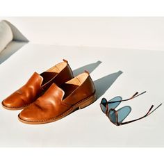 Super-comfortable slip-on shoes, handcrafted in a 6th-generation Italian workshop Leather Slip Ons, On Shoes, Slip On Shoes, Loafers, Slip On