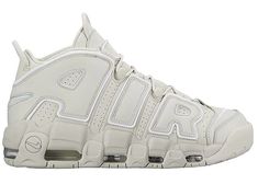 Nike Air More Uptempo Light Bone Nike Reworked, Nike Air Uptempo, Nike Air More Uptempo, Nike Air More, New Nike Shoes, Curvy Petite Fashion, Discount Nikes, Nike Free Shoes, Victorias Secret Models