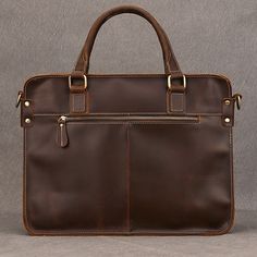 Genuine Leather Type : Cow Leather Size : 13 inches Handle/Strap Type : soft handle Exterior : none Material Composition : Genuine Leather Number of Handles/Straps : Single Lining Material : POLYESTER Style : Business Gender : MEN Pattern Type : Solid Closure Type : zipper Main Material : GENUINE LEATHER Brand Name : Newsbirds Item Type : Briefcases Newsbirds Leather Briefcase / Handbags / Tote Bags Material: Genuine Leather WHAT ABOUT REFUND?   Fast refund,100% Money Back Guarantee. If your pro Classic Laptop Bag With Top Handle And Laptop Sleeve, Leather Laptop Bag With Top Handle And Luggage Sleeve, Leather Laptop Bag With Luggage Sleeve And Top Handle, Classic Shoulder Bag With Laptop Sleeve And Top Handle, Classic Top Handle Satchel With Laptop Sleeve, Luxury Briefcase With Laptop Sleeve As Shoulder Bag, Luxury Briefcase With Laptop Sleeve And Shoulder Bag Shape, Classic Top Handle Briefcase With Laptop Sleeve, Leather Laptop Bag With Top Handle