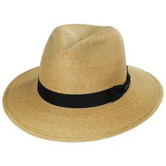 Stetson Trailhead Palm Straw Fedora Hat Straw Fedoras Classic Spring Boater Hat With Flat Bill, Elegant Brown Sun Hat For Travel, Classic Adjustable Hats For Kentucky Derby, Classic Solid Straw Hat With Short Brim, Classic Spring Sun Hat With Flat Bill, Classic Flat Bill Sun Hat For Spring, Elegant Short Brim Panama Hat For Travel, Elegant Hats For Kentucky Derby Travel, Classic Flat Bill Hat For Spring