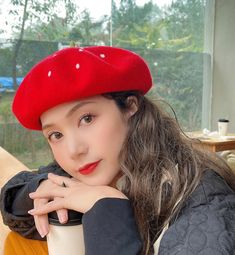 Fashion Strawberry Beret PN5748 ●Size:circumference 56-58cm ●Note:it is made of wool and can not be washed by a washing machine ●About Shipping: We attach great importance to the orders of each customer and parcel delivery. 1.Processing time: 2-3 business days. 2.Shipping time: 10-15 business days to US, please allow 3-4 weeks shipping to other country.(Shipping times can be affected by variable customs clearance times or public holidays.) Winter Retro Brimmed Beret, Retro Brimmed Winter Beret, Red Flat Cap Beret For Fall, Red Wool Felt Hat For Winter, Casual Flat Cap Felt Hat For Winter, Casual Fitted Felt Hat For Winter, Casual Red Beret For Winter, Fitted Wool Beret In Casual Style, Casual Red Winter Beret