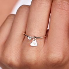 Demi-Fine Engravable Heart Ring Engraving Ideas Jewelry, Cute Symbols, Bridal Jewelry Collection, Gold Ring Designs, Demi Fine Jewelry, Someone Special, Girly Jewelry, Pretty Jewellery, Treat Yourself