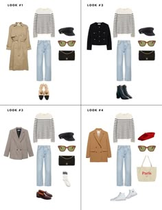 French Capsule Wardrobe E-book 80 French Minimalist Outfits Digital Download - Etsy UK French Woman Capsule Wardrobe, French Minimalist Capsule Wardrobe, Cornwall Outfit Ideas, French Outfit Style Classy, Casual French Outfits, Capsule Wardrobe French, French Spring Outfits, Capsule Wardrobe French Style