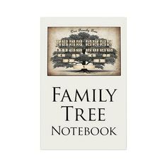 the family tree notebook is shown