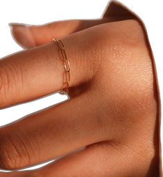 Minimalist Promise Ring With Delicate Chain, Dainty Midi Rings With Adjustable Chain As Gift, Minimalist Midi Rings With Adjustable Chain For Gift, Tiny Minimalist Gold Plated Jewelry, Minimalist Rings With Delicate Chain For Gift, Minimalist Delicate Chain Ring As Gift, Simple Design Chain Ring As Gift, Minimalist 14k Gold Filled Tarnish Resistant Midi Rings, Minimalist Chain Promise Ring