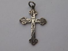 Vintage AJH silver cross pendant Approx. 2 x 2.75 cm Good condition Hallmarked Silver Cross Pendant, Silver Hallmarked Cross Pendant, Hallmarked Silver Cross Necklace, Silver Hallmarked Cross Necklace, Antique Silver Cross Pendant Necklace, Antique Silver Cross Necklace Gift, Antique Silver Cross Necklace As Gift, Antique Silver Cross Necklace For Gift, Silver Cross Pendant