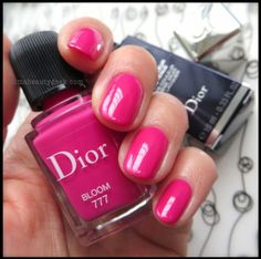 Dior Bloom 777 Dior Spring 2014 nails Trianon edition  |      Love Nail Art check out my pinterest @opulentnails  for Nail Polish Lovers. #nailart #OPI #nars #orly #ysl #dior #jinsoon #chinaglaze #essie #estee #Illamasqua #Kardashian #Londontown 2014 Nails, Nails Design Spring, Dior Nails, Neat Nails, Glitter Manicure, Water Marble, Pink Polish, Pink Passion