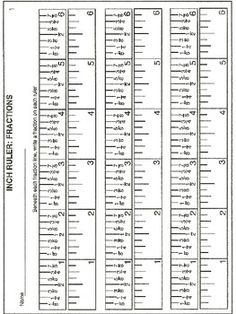 an image of a printable ruler with numbers and symbols on the side, in black ink