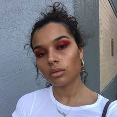 @kocajas Cool Makeup Looks Creative, Makeup Looks Creative, Hooded Eyes Makeup, Cool Makeup, Makeup Lessons, Zombie Makeup, Cool Makeup Looks, Hooded Eye Makeup, Hooded Eyes