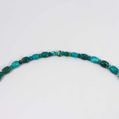 Single Strand Bead Necklace with Hand Rolled Beads made from Natural Carico Lake Turquoise, Natural Fox Turquoise, and Variscite. This necklace contains 210 carats of natural turquoise and variscite.Number of Strands: 1Necklace Length: 24” Hand-strung Turquoise Necklace With Round Beads, Multi-strand Turquoise Gemstone Beads Necklace, Turquoise Multi-strand Necklace, Multi-strand Turquoise Necklace With Polished Beads, Hand-strung Blue Turquoise Necklace, Natural Turquoise, How To Make Beads, Beaded Necklace, Turquoise