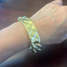 Authentic Chanel Cuff Is In Good Condition Chanel Cuff, Gold Cuff Bracelet, Jewelry Chanel, Gold Bracelet Cuff, Chanel Jewelry, Gold Cuffs, Womens Jewelry Bracelets, Cuff Bracelet, Limited Time