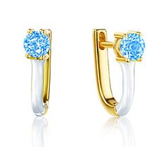 Make your accessorized look stand out with these stunning gemstone earrings complemented with a white enamel setting. From House of Frosted. Elegant Gemstone Earrings With Enamel, Elegant Enamel Earrings With Gemstones, Fine Jewelry White Huggie Drop Earrings, White Gemstone Diamond Earrings In Fine Jewelry Style, White Elegant Huggie Earrings, Luxury White Earrings With Gemstone Accents, Classic White Jewelry With Gemstone Accents, Luxury White Huggie Earrings Gift, White 14k Gold Huggie Earrings As Gift