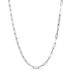 14k gold paperclip chain necklace available in 16", 18" or 20" lengths. White Gold Link Paperclip Bracelet With Chain Detail, Paperclip Chain Necklace, Promotional Banners, White Rose Gold, Paper Clip, Yellow Color, Chain Necklace, 14k Gold, White Gold