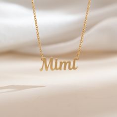 Custom Name Necklace, Personalised Gold Name Necklace, Handmade Jewellery, Birthday Gift for Her, personalized gifts, name jewelry 🔸 Product Features  -Unique design: Each item can be customized according to your needs, adding your name, date or special symbols to create a unique gift for you.  -Handmade: Each item is handmade by our craftsmen, paying attention to every detail, full of strong handmade warmth and unique charm.  -Perfect gift: Whether it is a birthday, anniversary, graduation gift, or other special days, our item is the best choice to express your feelings.  -Environmentally friendly and harmless: The product has passed strict quality inspection to ensure that it is harmless to the human body, so you can use it with more confidence.  🔸 Specifications:  Width Size: 3.5-4cm Custom Text Nameplate Jewelry For Gift, Gold Necklaces With Custom Text For Gift, Personalized Gold Jewelry With Custom Text, Custom Text Nameplate Necklace For Birthday Gift, Custom Text Gold Necklace For Gift, Gold Necklaces With Custom Text For Birthday Gift, Customizable Gold Necklace Gift For Mom, Name Necklace Gift, Gold Necklace With Custom Text For Valentine's Day