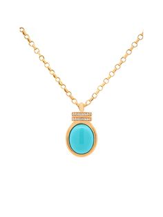 Here a little treasure for your jewelry box! Crafted in 14K Yellow Gold. With Insert clasp. 14K Gold: 7.13 gr Length: 16 in Width: 2mm Available in Yellow Gold Natural, untreated gemstones Contact us to further customize SKU: NE0893 Elegant Turquoise Necklace With Round Blue Pendant, Elegant Blue Turquoise Necklace With Round Pendant, Elegant Yellow Gold Turquoise Necklace With Cabochon, Elegant Blue Turquoise Necklace With Cabochon, Elegant Yellow Gold Turquoise Cabochon Necklace, Elegant Blue Cabochon Turquoise Necklace, Elegant Yellow Gold Turquoise Necklace Gift, Elegant Blue Turquoise Round Pendant Necklace, Elegant Blue Turquoise Cabochon Necklace