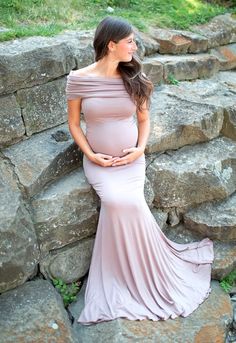 Formal Maternity Dress for Photoshoot - Sexy Mama Maternity Maternity Maxi Dress With Ruched Detail, Ruched Maxi Maternity Dress, Fitted Floor-length Maternity Dress For Prom, Elegant Maternity Ruched Dress, Elegant Maternity Dress With Ruched Detail, Elegant Ruched Maternity Dress, Maternity Stretch Maxi Dress, Stretch Maternity Maxi Dress, Elegant Maternity Maxi Gown