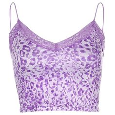 pink patchwork lace edge leopard tank crop top sexy party clubwear v neck sleeveless Cami Outfits, Png Tops, Swirl Tattoo, Lace Sports Bra, Floral Cami Top, Black Lace Cami, Purple Leopard Print, Lace Trim Tank Top, Purple Leopard