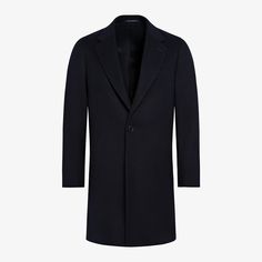 An enduring classic no closet is complete  without, this navy Vicenza overcoat elegantly complements any look and  occasion thanks to its classic tailoring and features. Formal Peacoat With Notch Lapel And Concealed Placket, Elegant Navy Peacoat For Semi-formal Occasions, Navy Lapel Collar Peacoat Formal, Navy Lapel Collar Peacoat For Formal Occasions, Classic Navy Peacoat With Lapel Collar, Formal Navy Peacoat With Hidden Button Closure, Navy Peacoat With Lapel Collar For Formal Occasions, Formal Navy Peacoat With Hidden Buttons, Navy Formal Peacoat With Lapel Collar