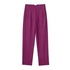 These office wear high waist trousers offer a classy look for any work setting. With a high waist style, these trousers provide a flattering silhouette and a professional appearance. Perfect for elevating your wardrobe and making a lasting impression at the office. Waist Type: high Elasticity: Slight Stretch Fabric Type: Broadcloth Pattern Type: Solid Pant Style: pencil pants Material: POLYESTER Fit Type: regular Length: full length Closure Type: zipper fly high waist pants for women Pencil Trousers, Office Wear Women, Fashion Office, Formal Pants, Skirt Suit Set, Women Office, Clothing Catalog, High Waist Pants, Pencil Pants