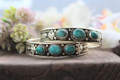 Turquoise Bracelet , Birthstone Bracelet , Bohemian Bracelet , Stone Bracelet , Cowboy Bracelet ,Southwestern Bracelet , Hippie Bracelet, Cuff Bracelet The adjustable bracelet is made with reconstituted Turquoise . Sold Individually Stone and stone shape may vary Thank you for looking my listing. Follow me for weekly updates. Stackable Turquoise Jewelry For Festivals, Nickel Free Bohemian Bracelets, Nickel-free Bohemian Bracelets, Bohemian Stackable Cuff Bracelet As Gift, Bohemian Stackable Cuff Bracelet Gift, Bohemian Stackable Bangle Cuff Bracelet, Bohemian Bangle With Natural Stones, Bohemian Stackable Bracelet Jewelry, Bohemian Round Gemstone Bracelet