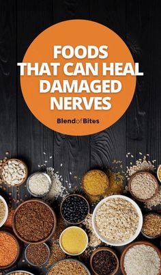 Support nerve repair and reduce nerve pain with these healing foods. From vitamin-rich vegetables to omega-3 fatty acids and antioxidants, learn which foods can promote nerve regeneration, reduce inflammation, and improve overall nerve health. Herbs For Nerve Damage, Top 10 Healthy Foods, Nerve Problems, Brain Nerves, 10 Healthy Foods