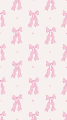 Pink Bow Wallpaper | Pink Bow Background in 2024 | Bow wallpaper, Bow ...