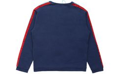 Gucci GG Star Design Crewneck Sweatshirt 'Blue' 576065-XJBBQ-4429 Gucci Winter Sweatshirt With Ribbed Cuffs, Gucci Sweatshirt With Ribbed Cuffs For Winter, Winter Gucci Sweatshirt With Ribbed Cuffs, Gucci Casual Blue Sweater, Gucci Blue Casual Sweater, Casual Blue Gucci Sweater, Gucci Sporty Sweatshirt With Ribbed Cuffs, Gucci Long Sleeve Winter Sweatshirt, Gucci Blue Long Sleeve Sweater