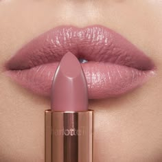 Pillow Talk Fair: K.i.s.s.i.n.g Lipstick | Charlotte Tilbury Charlotte Tilbury Pillow Talk Lipstick, Pillow Talk Lipstick, Charlotte Tilbury Pillow Talk, Lip Liner Set, Lipstick Liner, Lip Colours, Lipstick For Fair Skin, Makeup Shades, Fair Skin Tone