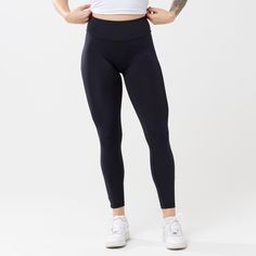 Our comfy, form-fitting High-Rise Pocket Leggings offer the ultimate combination of style and comfort with our buttery-soft materials. Every pair is crafted from at least 14 recycled plastic bottles, empowering you to make a positive impact on the environment. Whether you're running errands or hitting the yoga mat, these leggings are designed to stay put all day thanks to their four-way stretch and supportive waistband. Plus, they feature moisture-wicking and UV protection properties, while the Recycled Polyester Full Length Leggings For Workout, Recycled Polyester Full-length Leggings For Workout, Functional Tight Tights With Light Support, Functional Seamless Tight Tights, Compression Sportswear Leggings In Recycled Polyester, Compressive Recycled Polyester Leggings For Gym, Compressive Recycled Polyester Leggings For Workout, Compressive Recycled Polyester Workout Leggings, Compressive Recycled Polyester Workout Tights