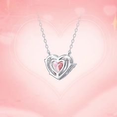 Description:Dainty Crystal Heart Necklace Specifications:Material: cubic zirconia, copper, crystal, 18k silverColors: silverSize: 40 cm + 5 cm extWeight: 4.6 g/pcs Looking for the perfect accessory to add some sparkle to your outfit? Look no further than our Dainty Crystal Heart Necklace! Featuring a delicate heart pendant adorned with stunning crystals, this necklace is sure to catch everyone's eye. Embrace your playful side and add a touch of whimsy to any look with this charming necklace. 💖 Copper Crystal, Crystal Heart Necklace, Playful Style, Environmental Friendly, Lovely Necklace, Crystal Heart, Exquisite Jewelry, Pink Crystal, Heart Necklace