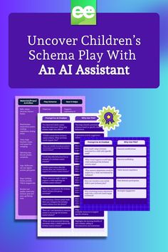 Early childhood educators! Find out how to recognise and extend on children's schema play with the ideas in this blog! You can use AI chatbots to help you observe, analyze and extend schema learning opportunities. Grab done-for-you ChatGPT 'prompts' that make it easy to identify schemas and setup your learning environments to encourage them. AI can even suggest activities tailored to your observations. See step by step video examples of AI prompting in action! Schema Play, Family Day Care, Early Years Educator, Learning Framework, Daycare Ideas, Curriculum Development, Invitation To Play, Primary Education, Teaching Methods