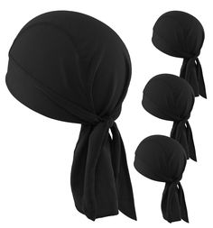 PRICES MAY VARY. Cool No Matter What: Don't let sweat ruin your day. Our 100% Polyester, 3-season head scarf for men features Cool Vent fabric technology that wicks away moisture, keeping your face dry and sweat-free. Additionally, our mens head wraps offer protection from harmful UVA and UVB rays, ensuring your head stays protected no matter your hair status. Under Helmet Hero: Looking for a versatile and breathable motorcycle bandana that fits perfectly under your helmet? Look no further than Adjustable Black Bandana For Sports, Head Scarf For Men, Mens Head Wrap, Pirate Bandana, Head Bandana, Do Rag, Bandanas Men, Scarf For Men, Doo Rag