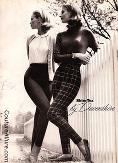 Couture Allure Vintage Fashion: Skinny Pants - 1963 1960s Spy Aesthetic, 50s Fashion Magazine, Vintage 40s Fashion, 1960s Womens Fashion, 1960s Clothes, Fashion 60s, 60s Hippie, Bridget Bardot, Fashion 50s