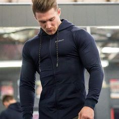 2017 Fall new men cotton sweatshirt gyms Fitness bodybuilding workout Hoodies Casual Hooded Jacket zipper Sportswear clothing Easy 30 day return policy Winter Gym Cotton Tracksuit, Functional Hoodie Sweatshirt For Gym, Functional Gym Hoodie Sweatshirt, Functional Cotton Hoodie For Gym, Long Sleeve Gym Hoodie Sportswear, Long Sleeve Hoodie For Jogging In Athleisure Style, Fleece Track Jacket For Gym, Long Sleeve Athleisure Hoodie For Jogging, Long Sleeve Fleece Track Jacket For Gym