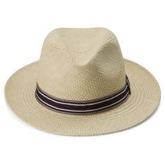 * Handcrafted in Italy
 * 100% real Ecuadorian straw
 * Unlined – great to stay cool in warm weather
 * Real Panama hat Straw Panama Hat, Hat For Men, Jewelry For Men, Hat For Man, Accessories Jewelry, Hat Sizes, Karl Lagerfeld, Natural Color, Panama Hat