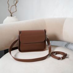 Genuine Leather Bags, Brown Leather Crossbody Bag, Shoulder Bag, Box Baguette Bag, Luxury Handbag, Fashion Leather Bag, Handle Bag, Gift Her - Etsy Ukraine Brown Rectangular Box Bag With Mobile Phone Bag, Brown Rectangular Box Bag With Mobile Phone Pocket, Brown Rectangular Box Bag With Mobile Phone Holder, Everyday Rectangular Saddle Bag With Detachable Handle, Rectangular Saddle Bag With Removable Pouch For Evening, Rectangular Baguette Bag For Travel, Brown Rectangular Baguette Bag For Everyday Use, Evening Rectangular Cognac Flap Bag, Baguette Bag With Removable Pouch As Gift