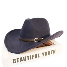 How many of you strive to spruce up your lifestyle? Opt for this cowboy hat. It is designed to provide extra sun protection with its wide brim feature, making it perfect for outdoor activities. This formal cap, made of high-quality wool, is highly appreciated by both boys and girls for its solid pattern work. A total necessity for your and your little one's wardrobe! Western Style Fedora Sun Hat For Outdoors, Western Sun Hat With Short Brim For Outdoor, Western Style Sun Hat With Short Brim For Outdoor, Western Style Short Brim Sun Hat For Outdoor, Adjustable Western Sun Hat For Winter, Western Style Sun Hat For Rodeo In Fall, Western Wide Brim Sun Hat For Fall, Western Style Wide Brim Sun Hat For Fall, Western Wide Brim Fedora For Outdoor