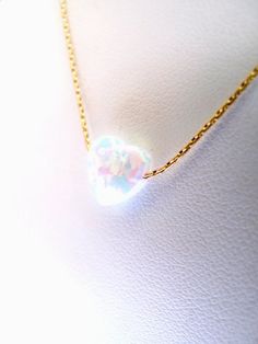 Opal heart necklace , white opal gold necklace , white opal gemstone charm necklace , geniune opal h Dainty White Heart-shaped Necklace, White Heart-shaped Jewelry Gift For Her, White Heart-shaped Minimalist Jewelry, Minimalist White Heart-cut Jewelry, Minimalist White Heart Cut Jewelry, Minimalist White Heart-shaped Jewelry, Elegant White Pink Opal Jewelry, White Heart Pendant Necklace As Gift For Her, White Heart-shaped Necklace As A Gift For Her