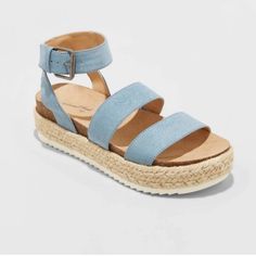 Brand New Manolo Blahnik Heels, Confident Style, Espadrilles Platform, Dream Closets, Platform Espadrilles, Wedge Pumps, Womens Shoes High Heels, Espadrille Sandals, Blue Sandals