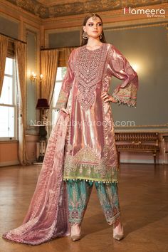 Buy Pakistani Party Dresses-Latest Punjabi Suit Salwar Kameez Sleeve Embroidery-Pakistani Party Wear With Dabka, Nagh, Zari, Embroidery, Patch Work In USA, UK, Canada, Australia Visit Now : www.NameerabyFarooq.com or Call / Whatsapp : +1 732-910-5427 Boutique Design Ideas, Latest Punjabi Suits, Latest Pakistani Dresses, Pakistani Dresses Online, Salwar Dress, Pakistani Designer Suits, Winter Formal Dresses, Dress Salwar Kameez, Pakistani Fashion Casual