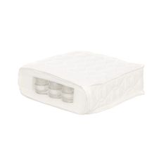 an image of a mattress with three bottles in it