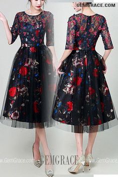 10% off now|Free shipping world-wide. Vintage Floral Prints Midi Party Dress With Short Sleeves at GemGrace. Click to learn our pro custom-made service for wedding dress, formal dress. View #BridalPartyDresses for more ideas. Evening Midi Dress With Floral Print In Tea Length, Elegant Short Sleeve Floral Dress For Garden Party, Short Sleeve Printed Party Dress, Printed Short Sleeve Party Dress, Tea-length Floral Print Cocktail Dress, Cocktail Tea-length Floral Print Dress, Floral Print Midi Dress For Parties, Elegant Floral Printed Dress With Short Sleeves, Short Sleeve Floral Print Evening Dress