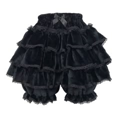 PRICES MAY VARY. Women's Tiered Ruffle Bloomers Japanese Kawaii Fashion Petticoat Vintage Lace Trim Bloomer Shorts Skirt High Waisted Casual Loungewear Sleepwear Pettipants with Bow Sweet Lolita Bloomers Puffy Pajama Shorts Skirt Is Made of Soft Cozy Fluffy Plush Fleece Fabric , Keep Warm , Comfy and Skin-friendly In Winter Also Wear It In Summer, Spring, Autumn Color : Black / White / Pink . Elastic Pajama Bottoms Ruffle Bloomers High Waist Flannel Booty Lounge Pajama Shorts Underskirt Fit for Pumpkin Pants, Plus Size Kawaii, Pierrot Clown, Bloomer Shorts, Ruffle Bloomers, Bloomers Shorts, Clown Costume, Kawaii Fashion Outfits, Japanese Kawaii