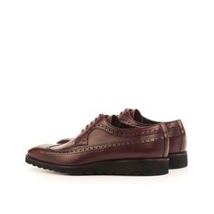 Zonta Longwing Blucher - Q by QS Classic Wingtip Lace-up Shoes For Derby, Derby Loafers With Leather Lining And Wingtip, Formal Wingtip Oxfords With Perforated Toe, Classic Brogue Oxfords For Derby, Luxury Wingtip Lace-up Business Shoes, Luxury Wingtip Lace-up Shoes For Business, Timeless Brogue Oxfords With Plain Toe, Fitted Brogue Oxfords For Office, Elegant Derby Shoes With Perforated Toe For Business