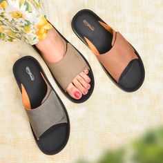 Women On The Go, These Adjustable Velcro Slip-On Slides Are Made Just For You! A Contemporary Spin On The Classic Slides, With A Suede Adjustable Upper Strap For An Optimal All-Around Fit. Doris (L1508) Slippers Feature A High Arch Support And Open-Toe Design For A Comfortable And Breathable Walking Experience. The Inner Material Is Soft, And The Footbed Has A Firm Cushioning Made With Flexible And Sweat-Resistant Polyurethane (Pu) Material. For A Healthy Walk, We’ve Designed These With A Deep H Comfortable Open Toe Slippers With Ortholite Insole, Gray Slip-on Sandals With Arch Support, Comfortable Gray Open Toe Sandals, Comfortable Gray Slip-on Sandals, Comfortable Gray Sandals With Cushioned Footbed, Gray Cushioned Slip-on Sandals, Gray Leather Slip-on Sandals, Comfortable Gray Sandals With Arch Support, Gray Sandals With Arch Support And Round Toe